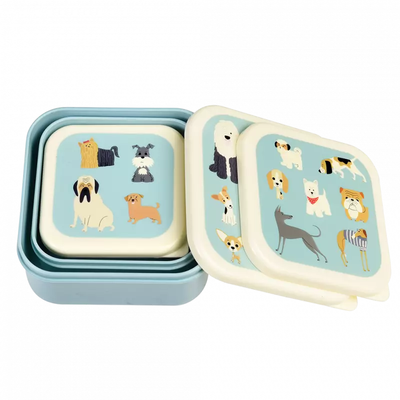 Best in Show Set of 3 Snack / Lunch Boxes