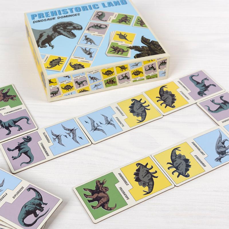 Prehistoric Land Dinosaur Dominoes