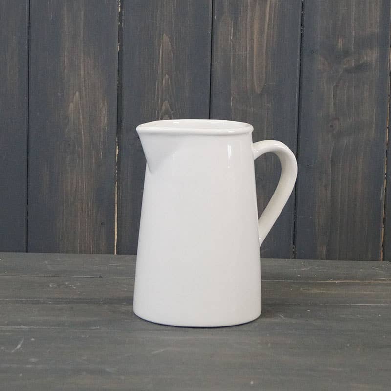 White Ceramic Jug