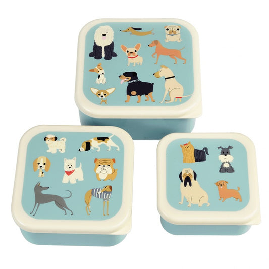 Best in Show Set of 3 Snack / Lunch Boxes