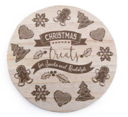 Christmas Eve Treat Plate for Santa