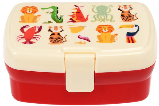 Colourful Creatures Lunch Box with Tray