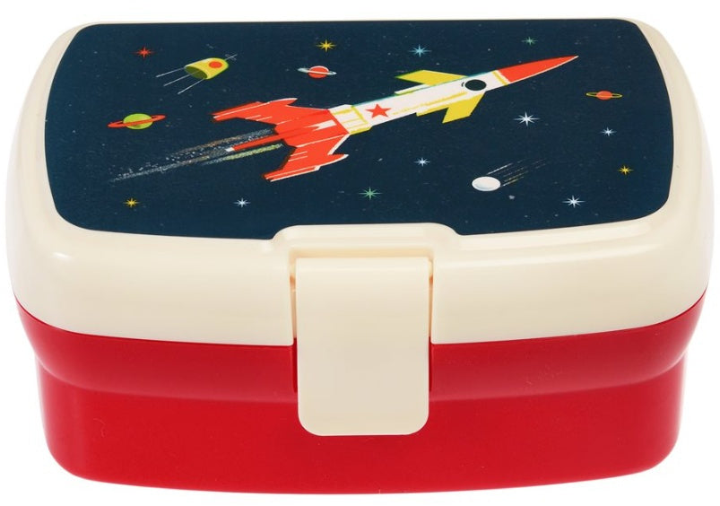 Space Age Lunch Box with Tray