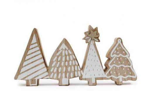 Wooden Christmas Tree Ornament