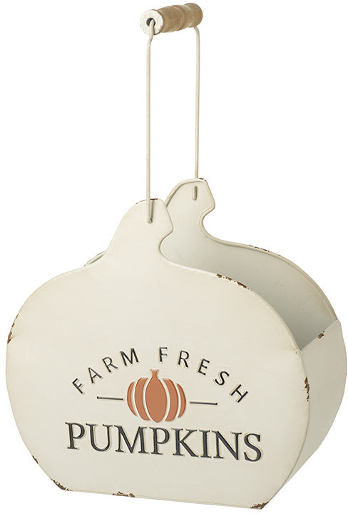 Metal Pumpkin Holder