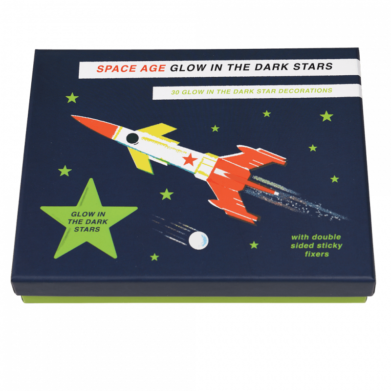 Space Age Rocket Glow in the Dark Stars