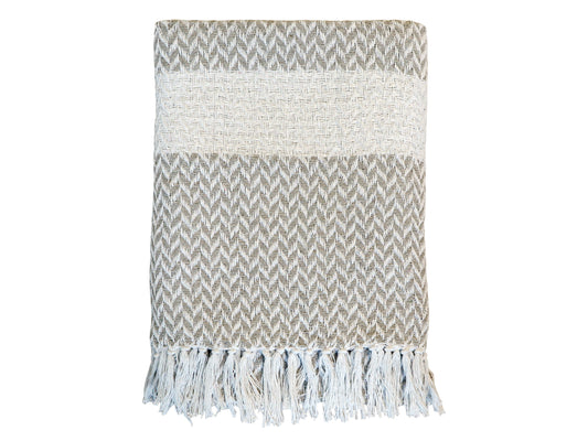 Chic Antique - Latte Throw / Blanket