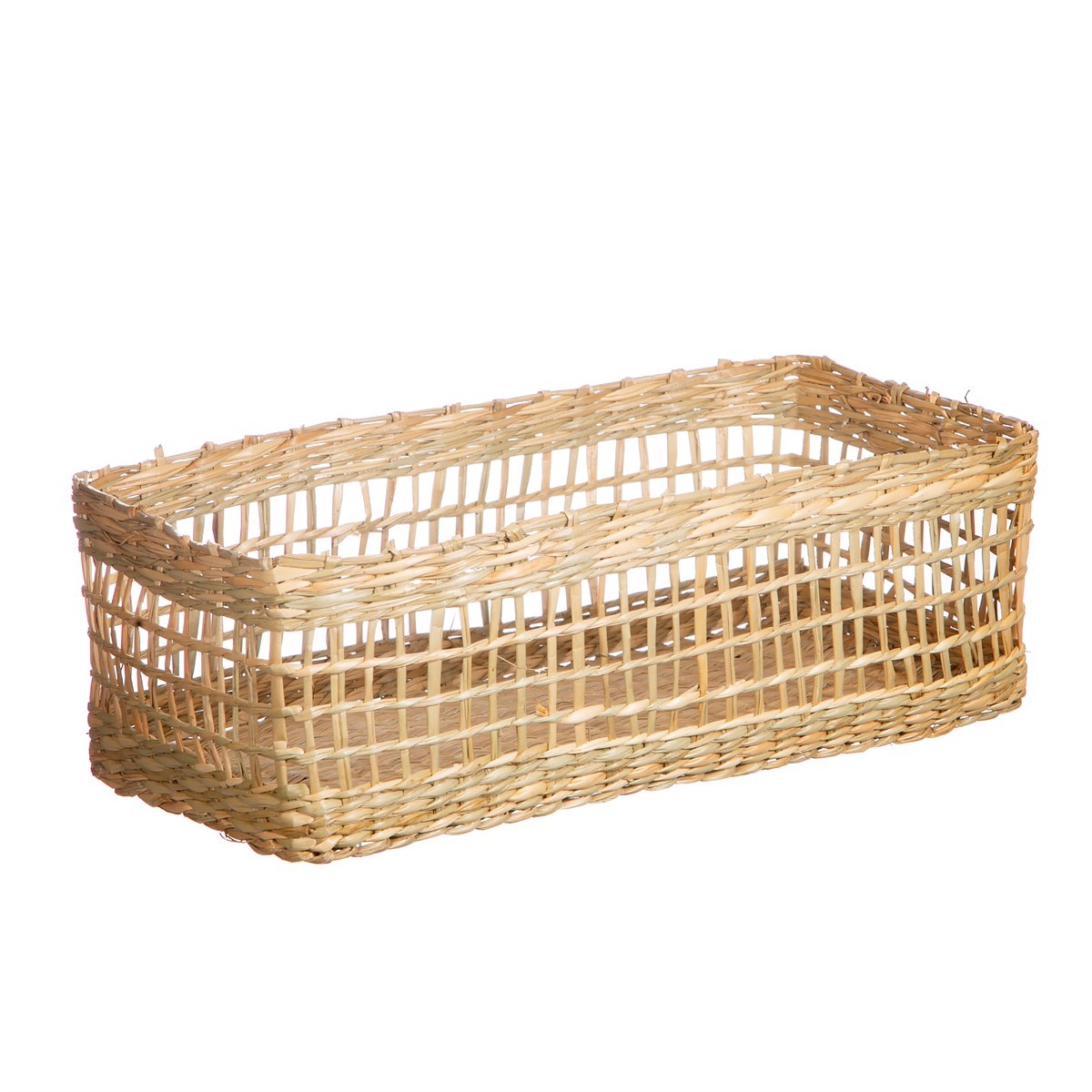 Sass & Belle Seagrass Rectangular Basket