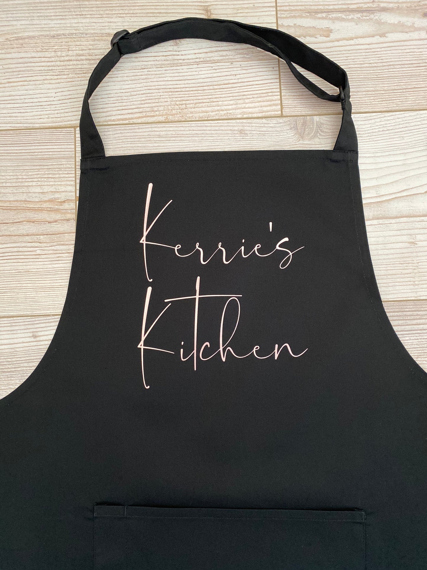 Personalised Male or Female Adult Apron With or Without Pocket, Any Name or Wording. Choice of Colours. Cooks or Bakers Present, Birthday Gift