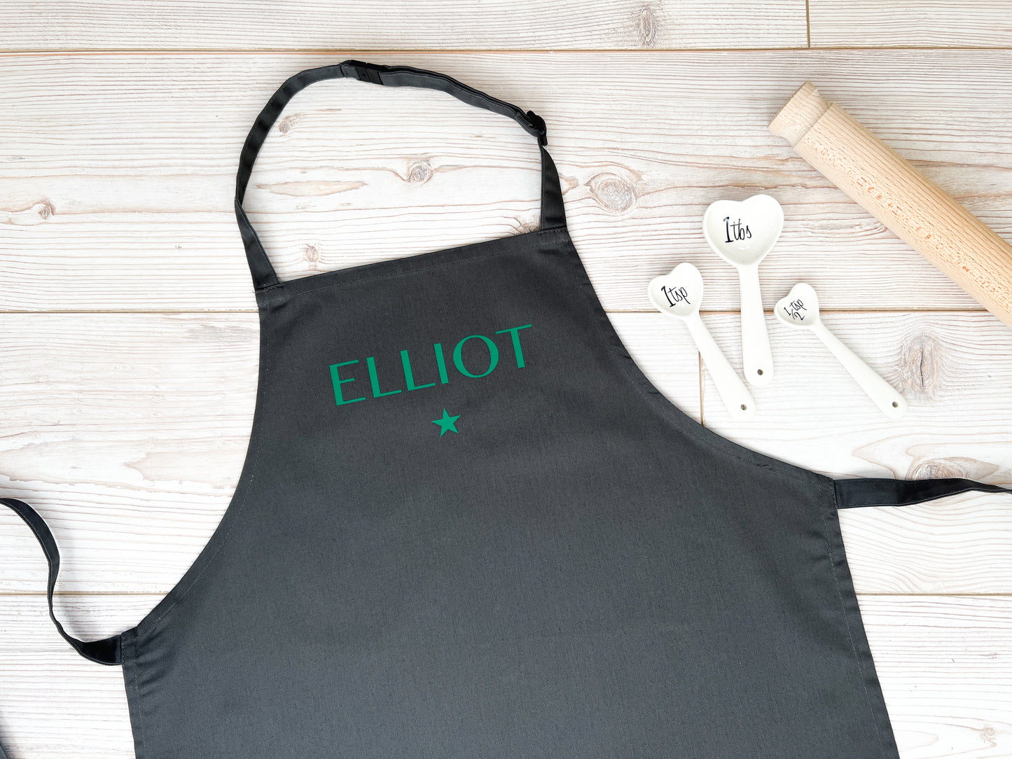 Personalised Children's Apron, Unisex Baking Apron, Kids Craft Apron, Boys or Girls Cooking Apron, Choice of Colours