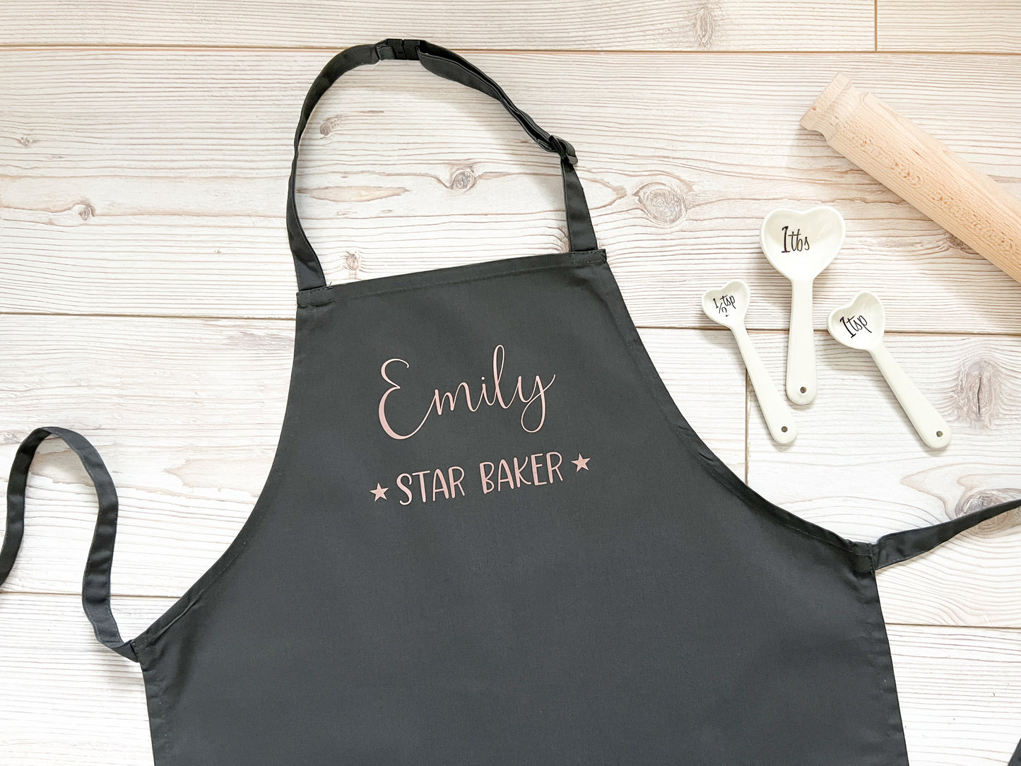 Personalised 'Star Baker' Children's Apron, Unisex Baking Apron, Kids Craft Apron, Boys or Girls Cooking Apron, Choice of Colours