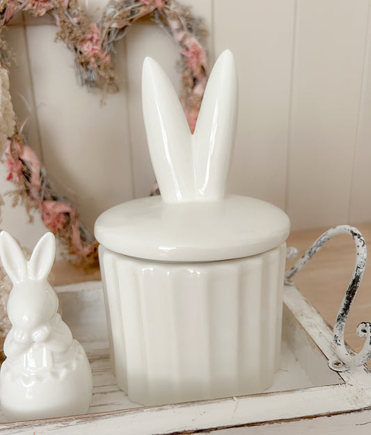 Ceramic Rabbit Storage / Sweetie Jar