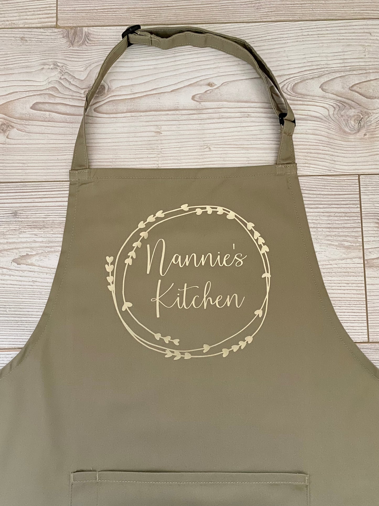 Personalised Adult Apron With or Without Pocket, Any Name or Wording. Choice of Colours. Cooks or Bakers Present, Birthday Gift