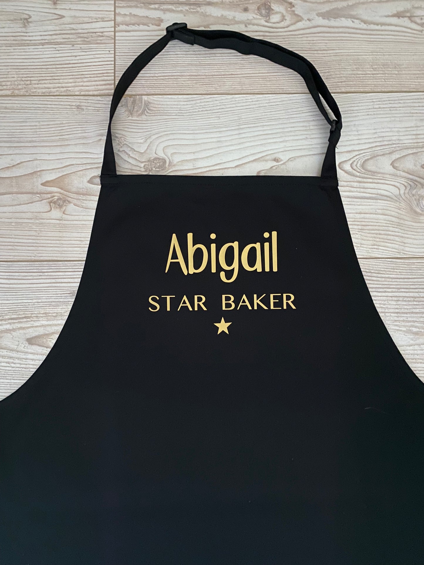 Personalised 'Star Baker' Children's Apron, Unisex Baking Apron, Kids Craft Apron, Boys or Girls Cooking Apron, Choice of Colours