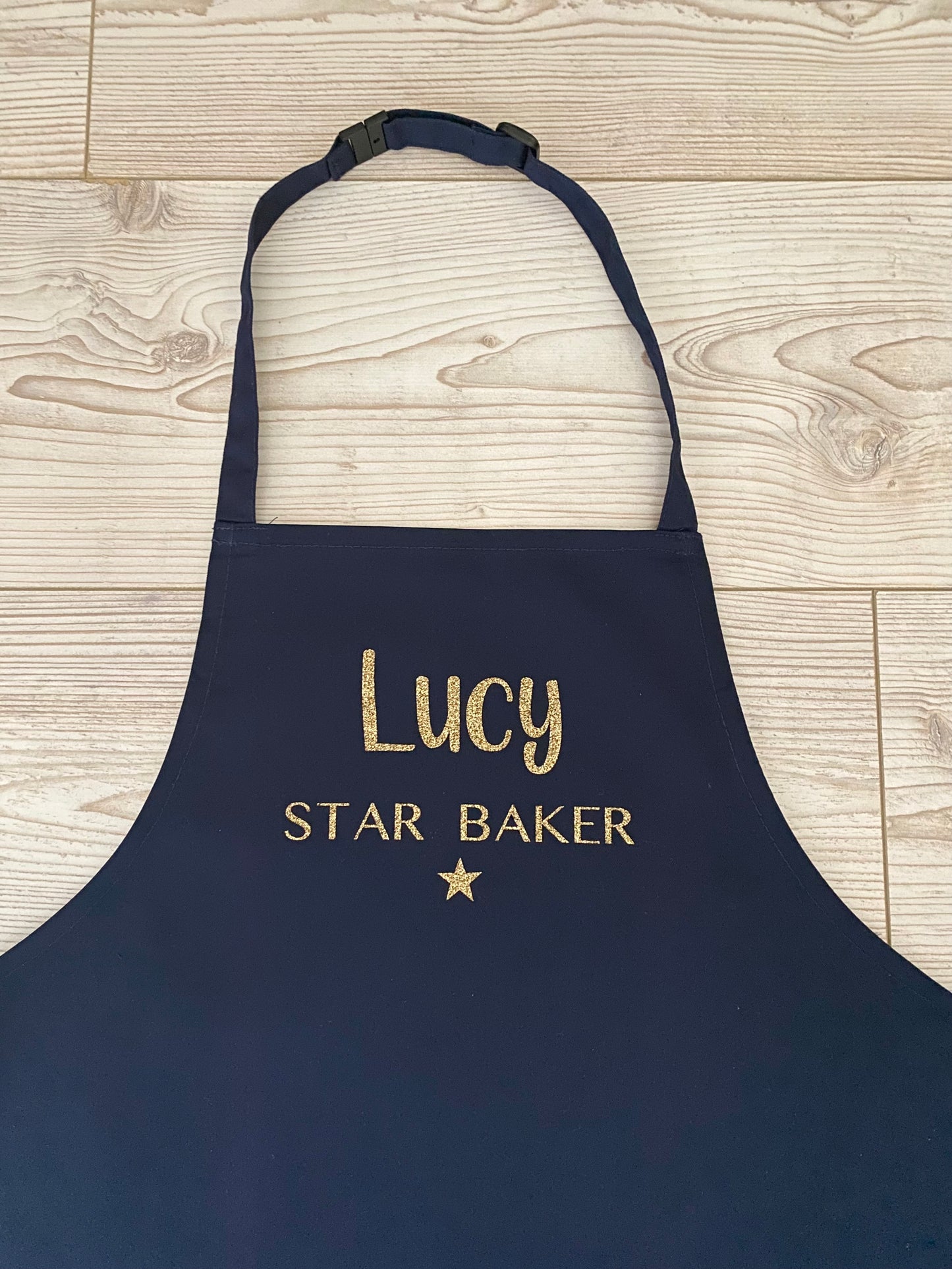 Personalised 'Star Baker' Children's Apron, Unisex Baking Apron, Kids Craft Apron, Boys or Girls Cooking Apron, Choice of Colours