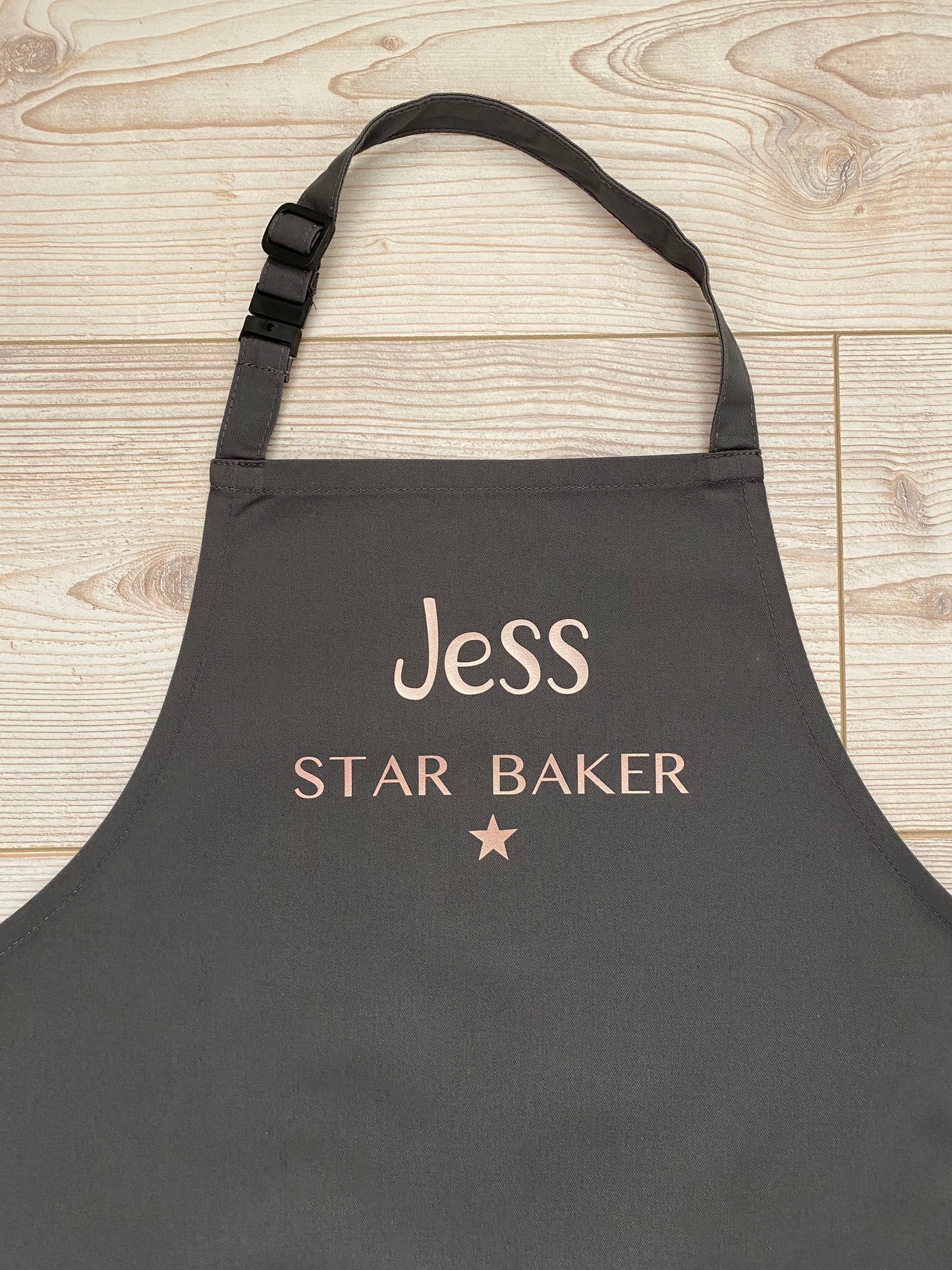 Personalised 'Star Baker' Children's Apron, Unisex Baking Apron, Kids Craft Apron, Boys or Girls Cooking Apron, Choice of Colours