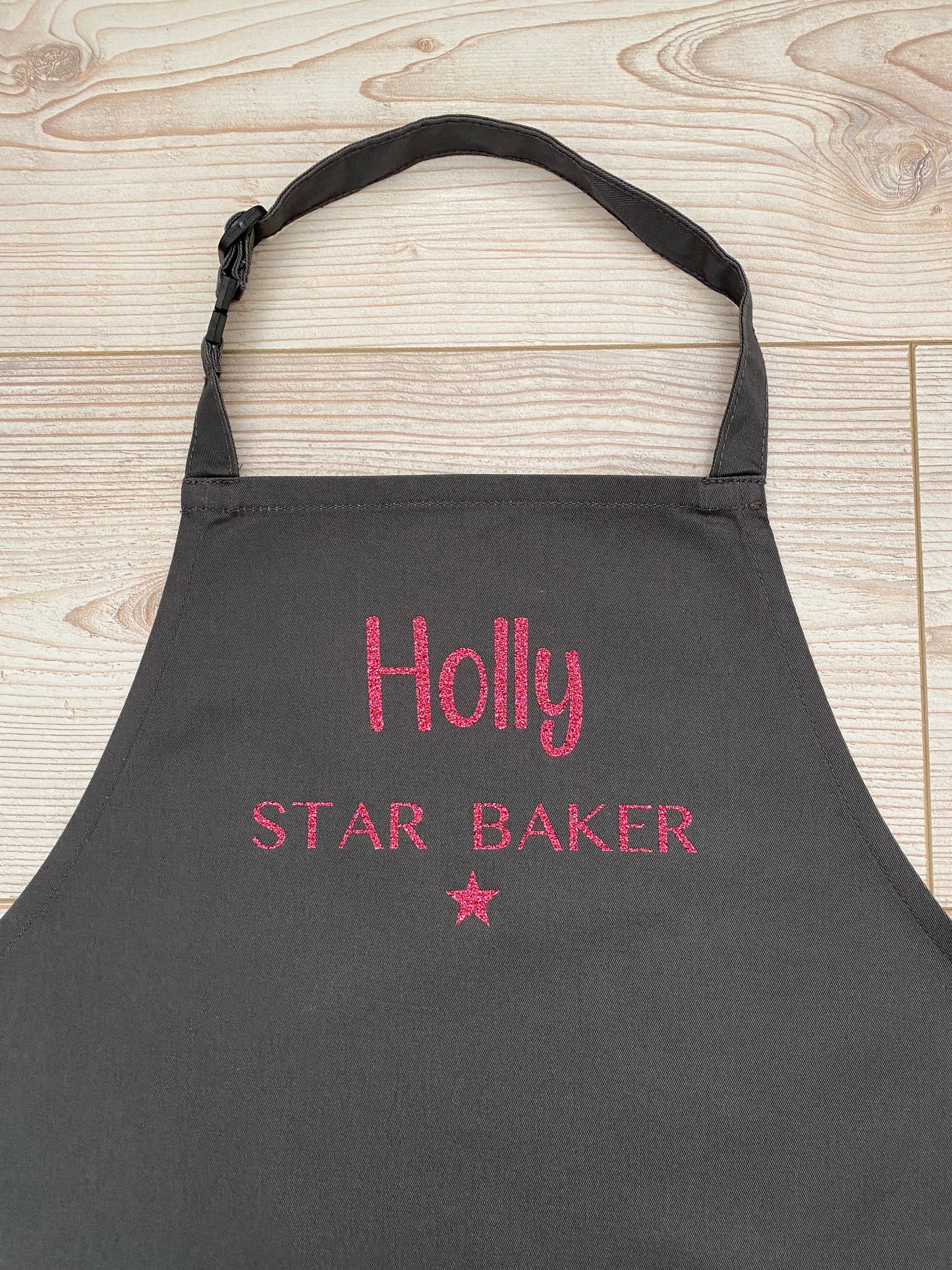 Personalised 'Star Baker' Children's Apron, Unisex Baking Apron, Kids Craft Apron, Boys or Girls Cooking Apron, Choice of Colours