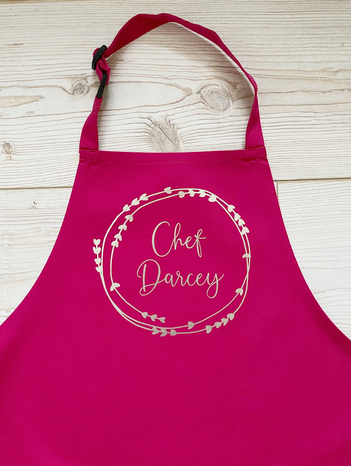 Personalised Children's Apron, Unisex Baking Apron, Kids Craft Apron, Boys or Girls Cooking Apron, Choice of Colours