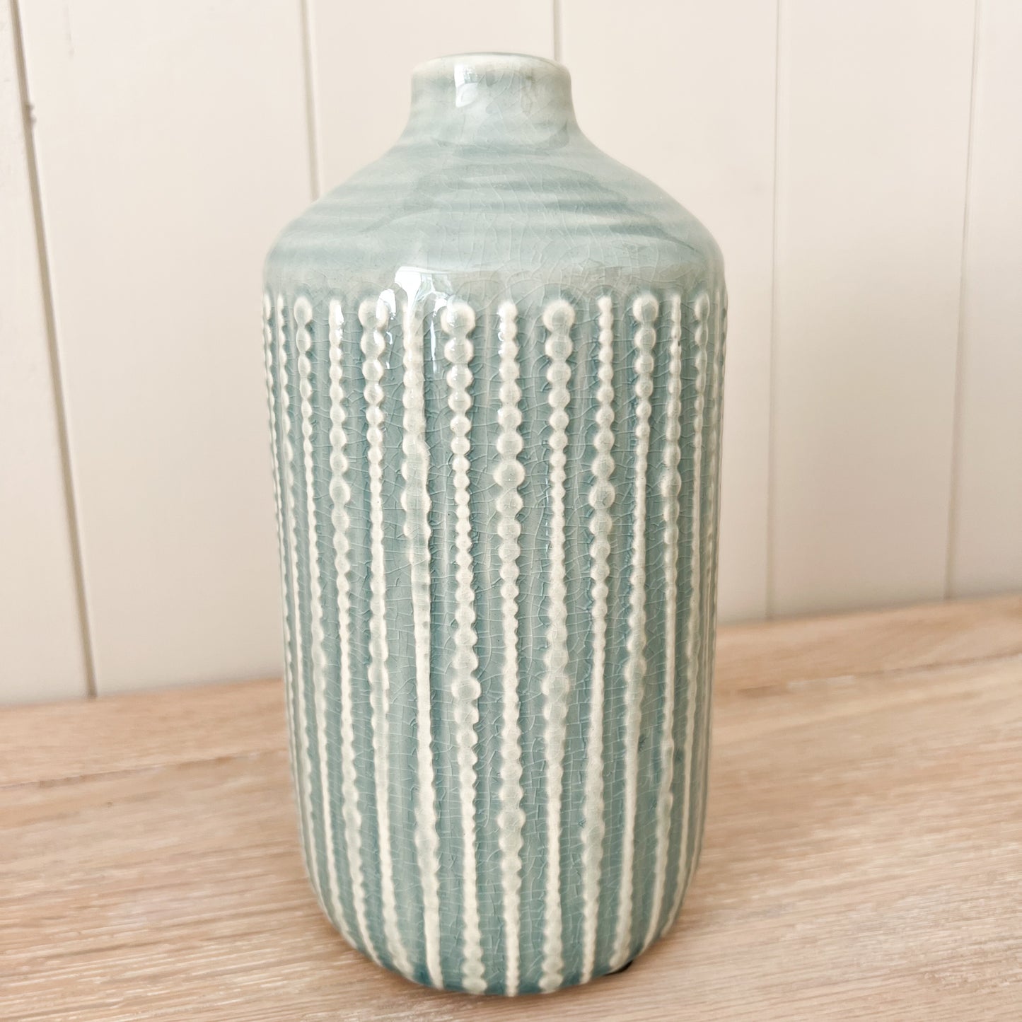 Ceramic Indented Vase