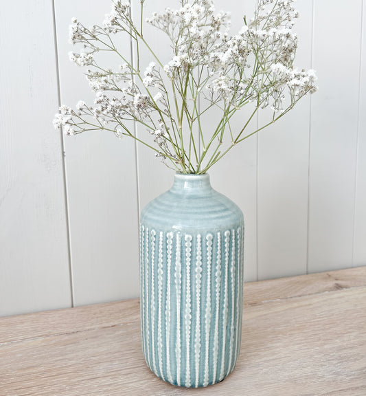 Ceramic Indented Vase