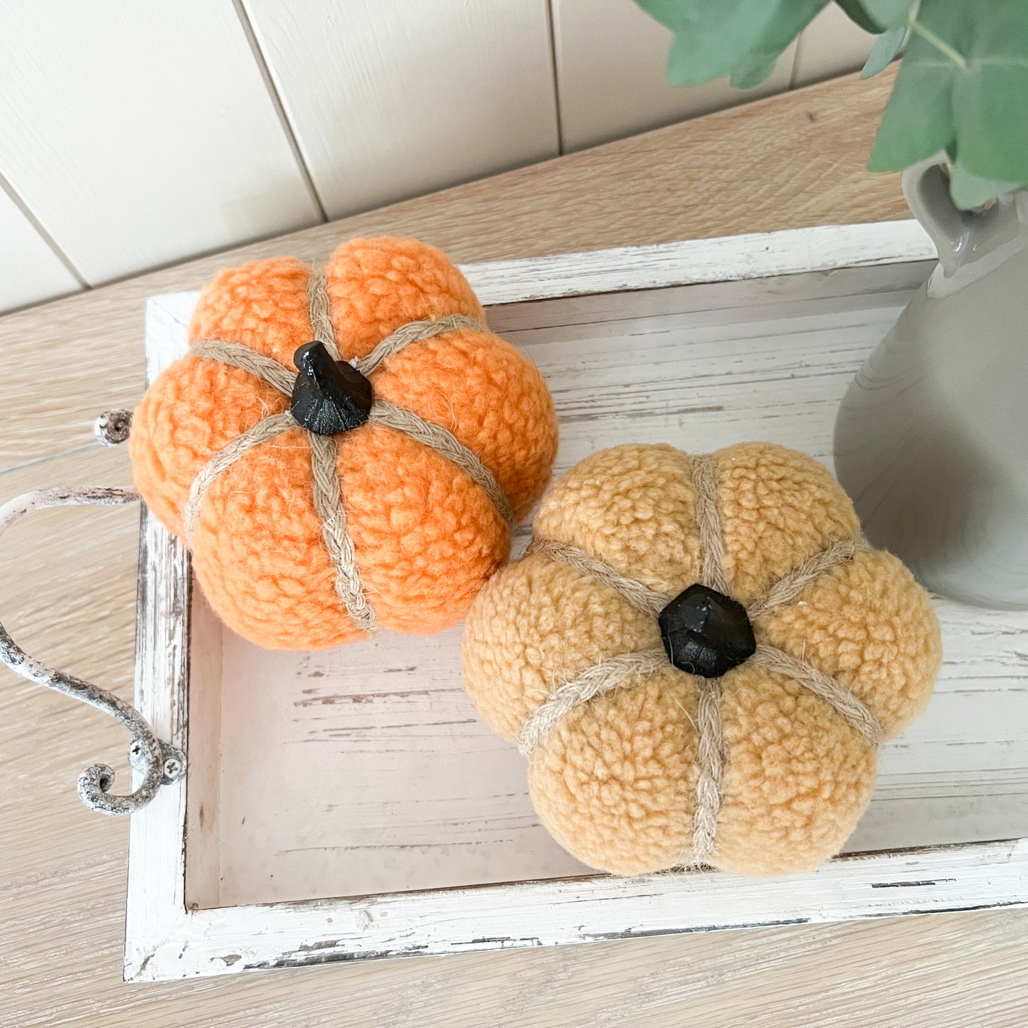 Boucle Fabric Pumpkin