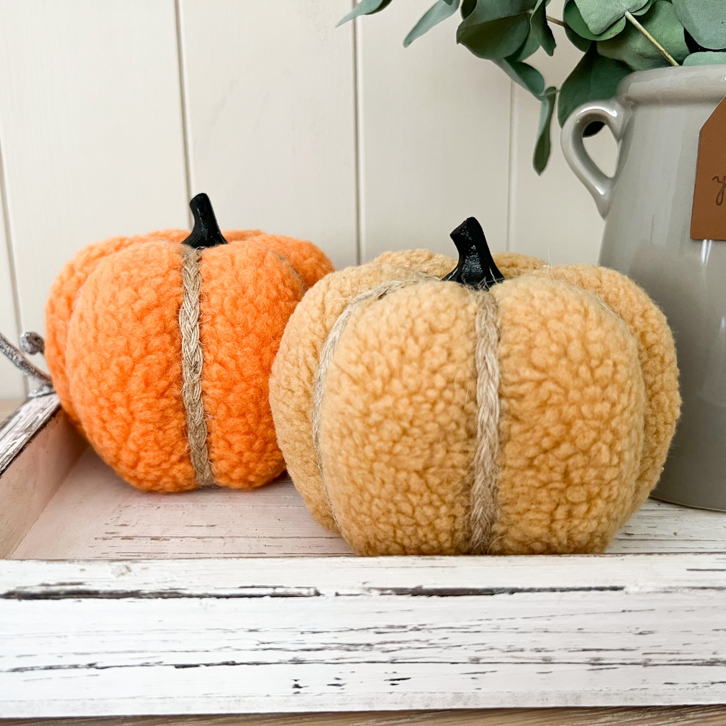 Boucle Fabric Pumpkin