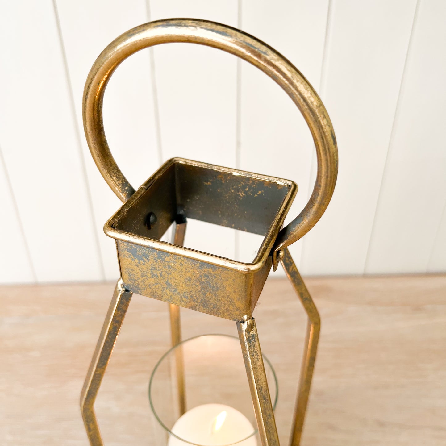 Antique Gold Lantern