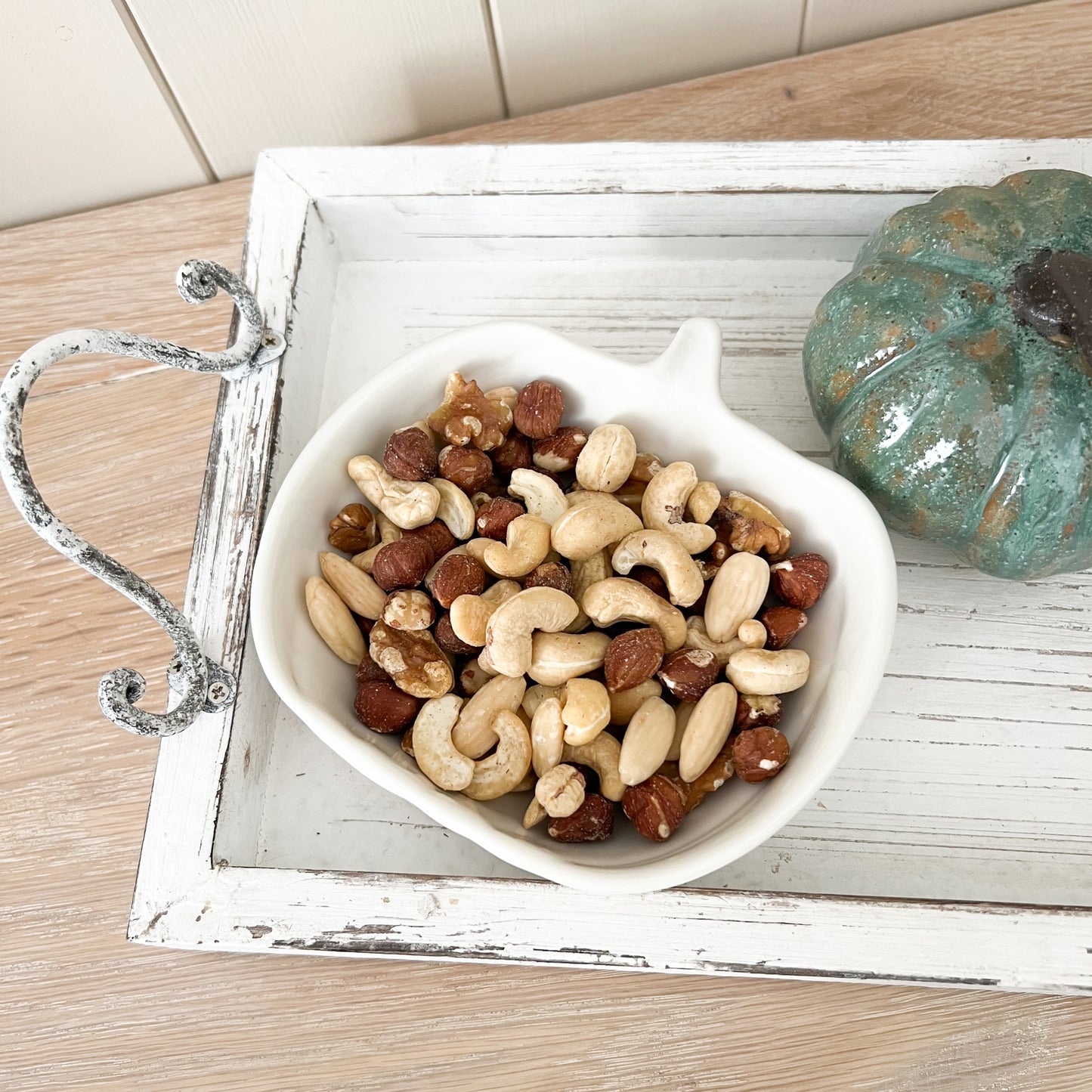 White Pumpkin Trinket Dish