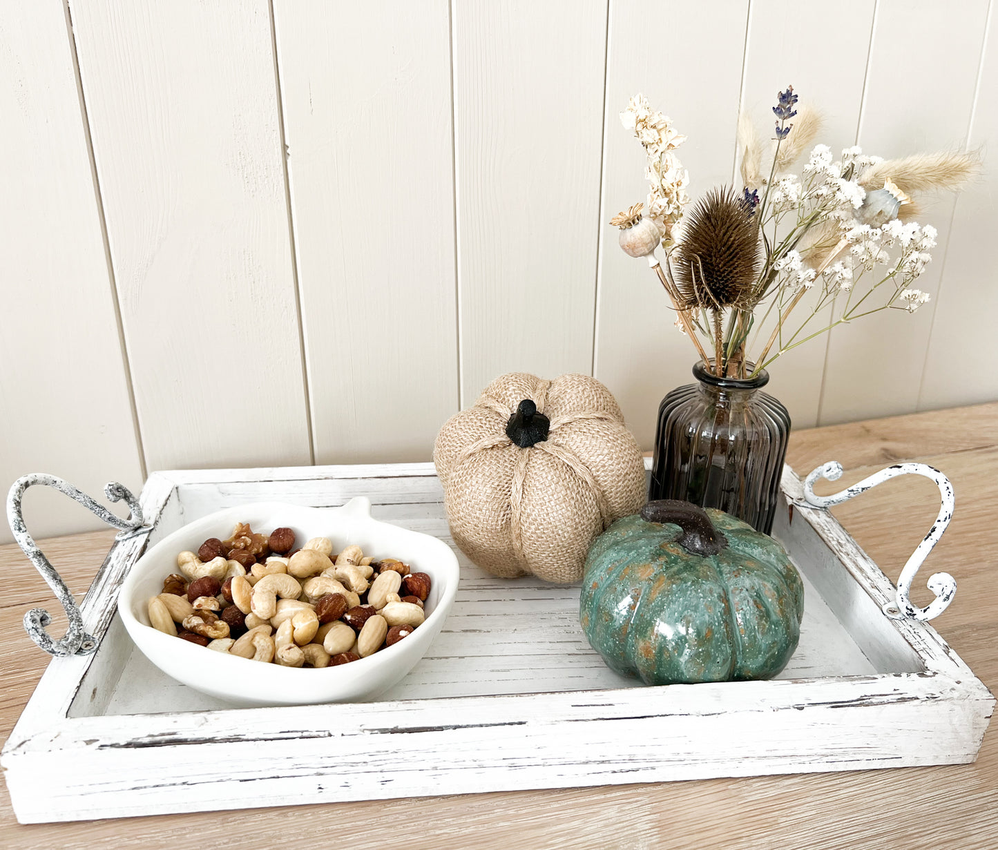 White Pumpkin Trinket Dish