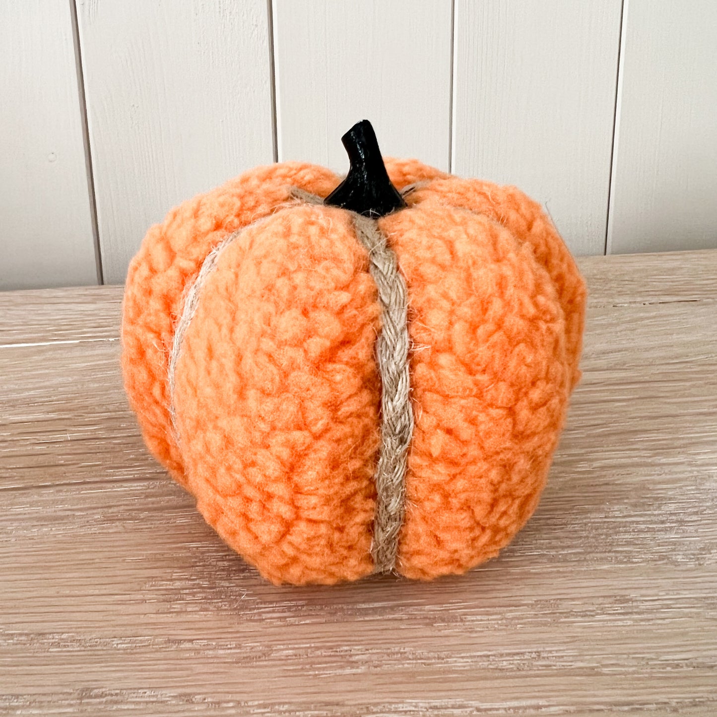 Boucle Fabric Pumpkin