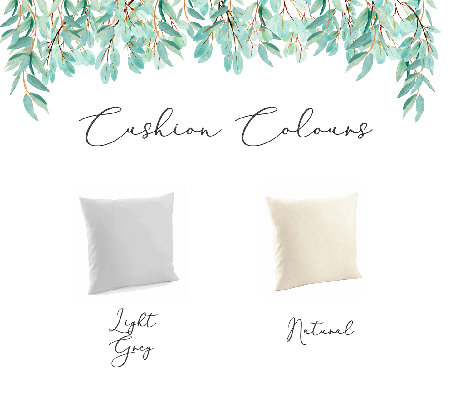 Personalised Cushion Cover - New Couple